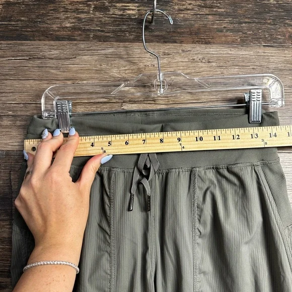 lululemon athletica Dance Studio Green Track Pants Joggers - Picture 4 of 6